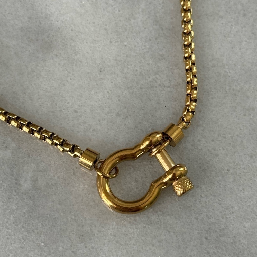 COPY - Gold Chunky Horse Bit Chain Necklace
Brand New - Picture 3 of 4